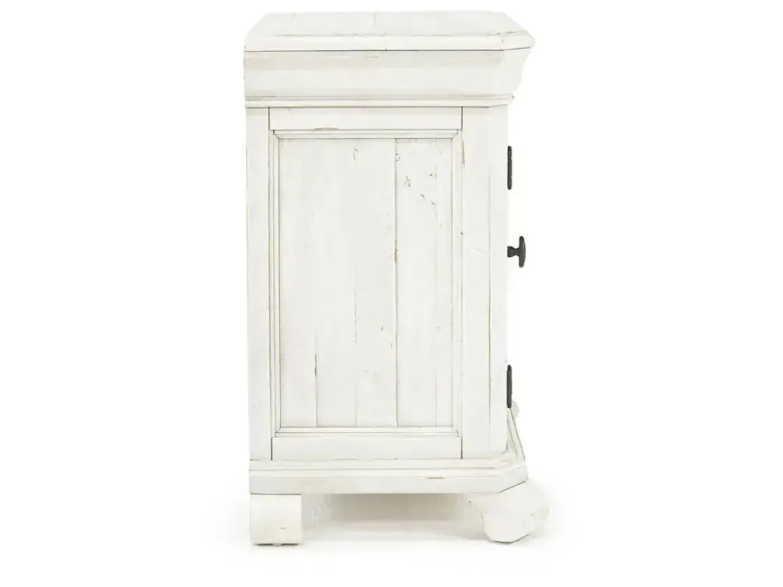 Mor Furniture Bellamy 4 Drawer Nightstand In Charcoal