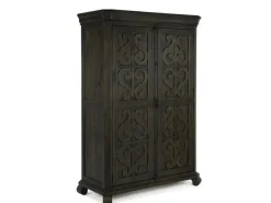 Mor Furniture Bellamy Armoire In Charcoal
