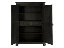 Mor Furniture Bellamy Armoire In Charcoal