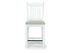 Mor Furniture Bellevue Counter Height Stool In Antique White