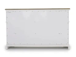 Mor Furniture Bellevue Dresser In Antique White & Walnut