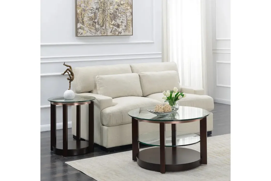 Mor Furniture Benton Coffee Table In Espresso