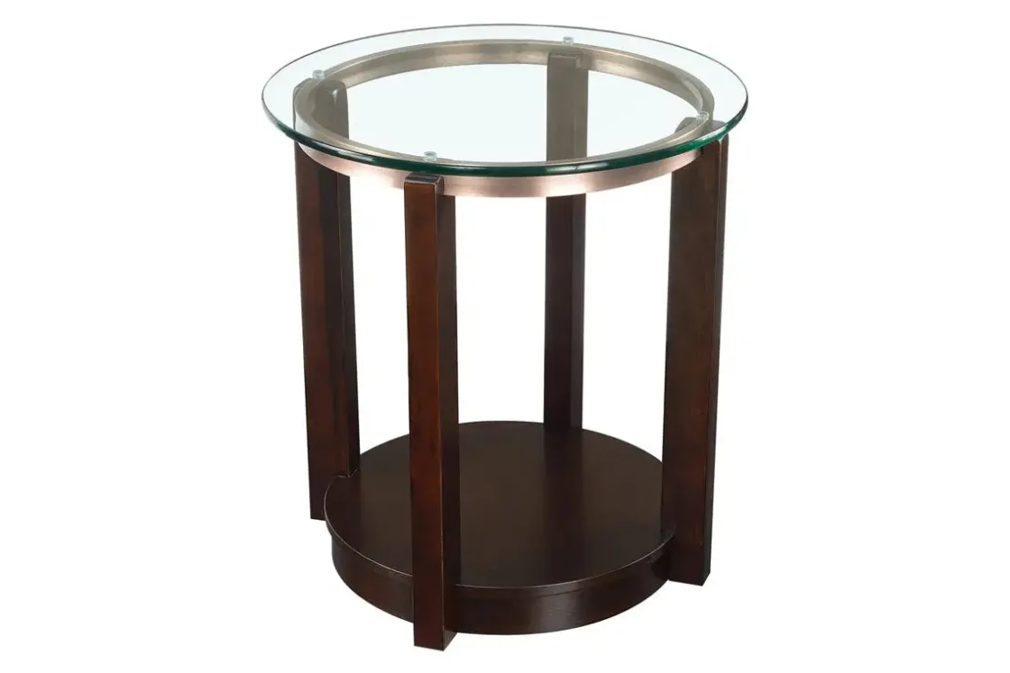 Mor Furniture Benton End Table In Espresso