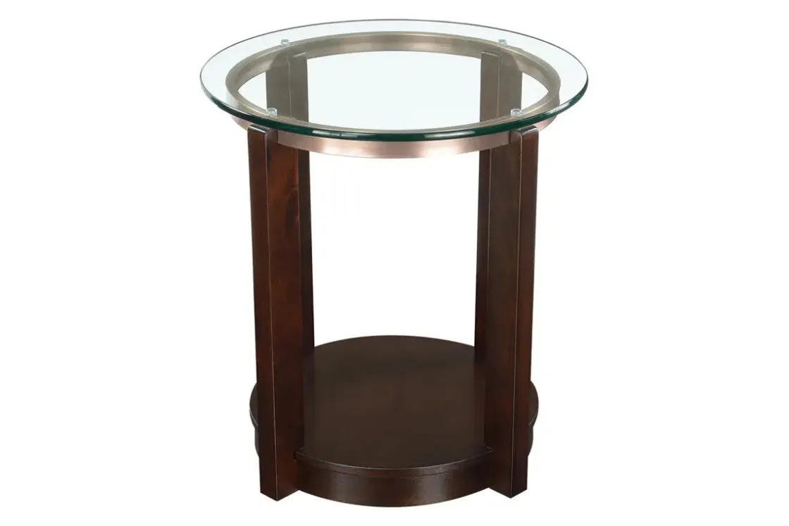 Mor Furniture Benton End Table In Espresso