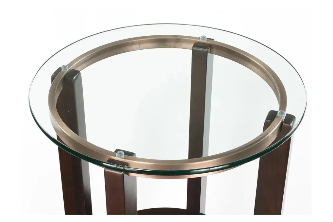 Mor Furniture Benton End Table In Espresso