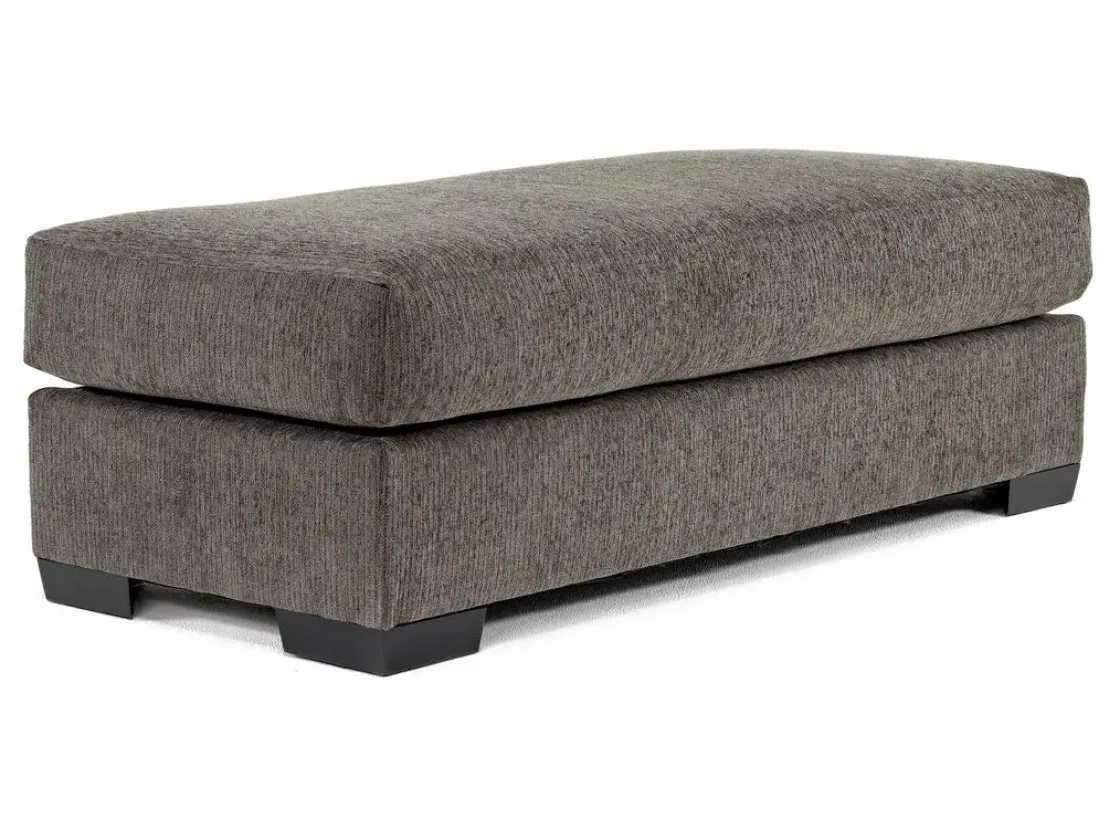 Mor Furniture Bermuda Ottoman In Victory Sterling