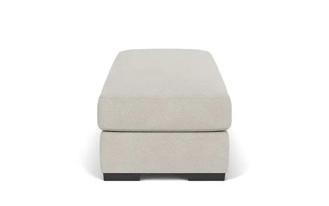 Mor Furniture Bermuda Ottoman In Victory Sterling