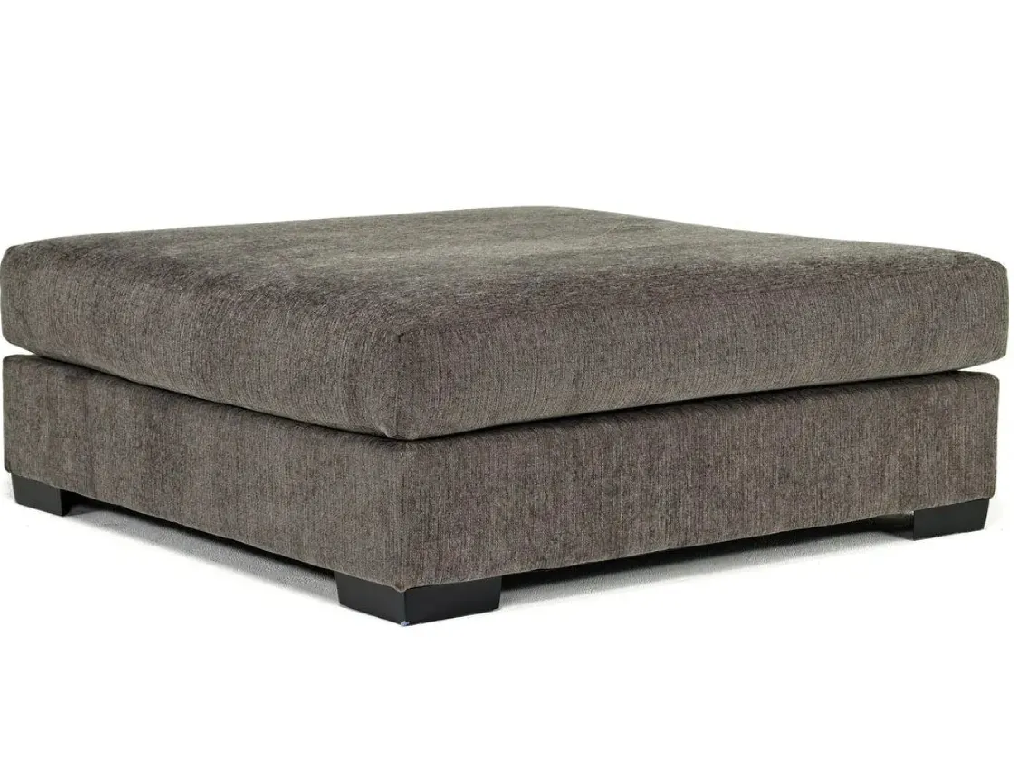 Mor Furniture Bermuda Oversized Ottoman In Telly Linen