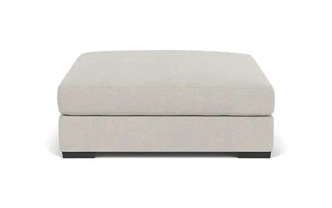 Mor Furniture Bermuda Oversized Ottoman In Telly Linen