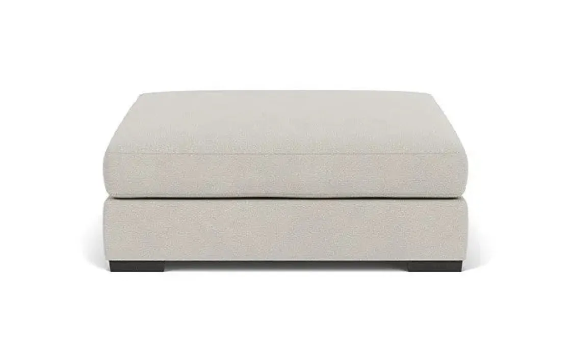 Mor Furniture Bermuda Oversized Ottoman In Telly Linen
