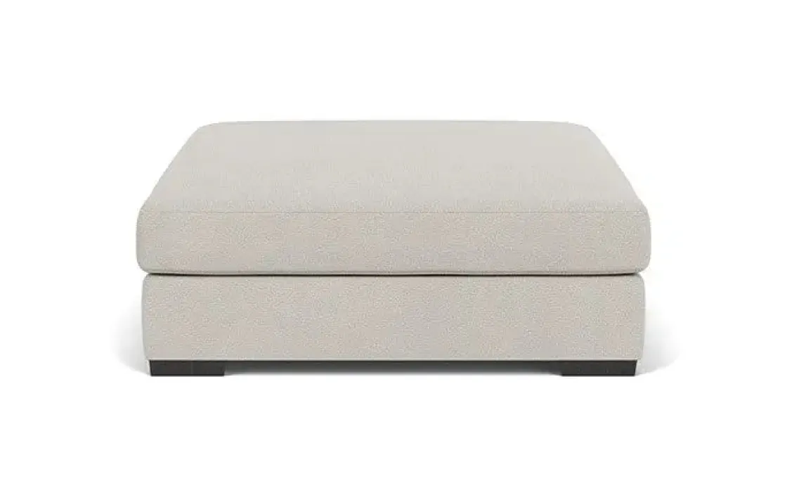 Mor Furniture Bermuda Oversized Ottoman In Telly Linen