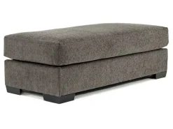 Mor Furniture Bermuda Storage Ottoman In Victory Sterling
