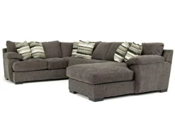 Mor Furniture Bermuda Tux Loveseat Chaise Sectional Ii In , Left Facing