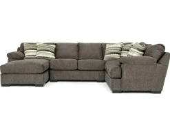 Mor Furniture Bermuda Tux Loveseat Chaise Sectional Ii In , Left Facing