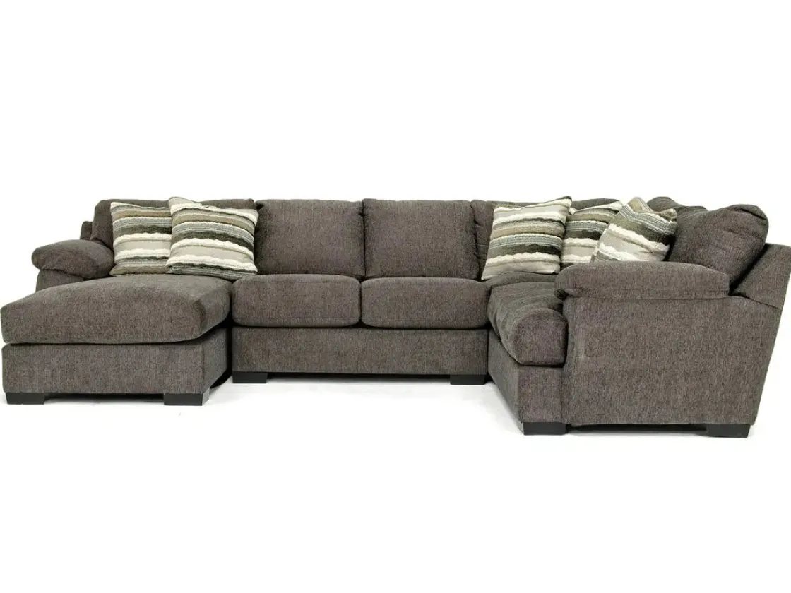 Mor Furniture Bermuda Tux Loveseat Chaise Sectional Ii In , Left Facing