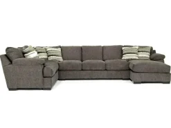 Mor Furniture Bermuda Tux Sofa Chaise Sectional In , Left Facing
