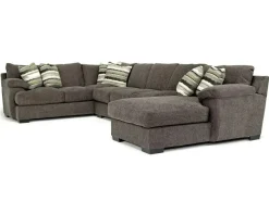 Mor Furniture Bermuda Tux Sofa Chaise Sectional In , Left Facing