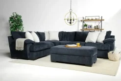 Mor Furniture Bermuda Tux Sofa Sectional, Right Facing, Down - Custom Order