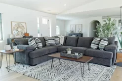 Mor Furniture Bermuda Tux Sofa Sectional In , Left Facing