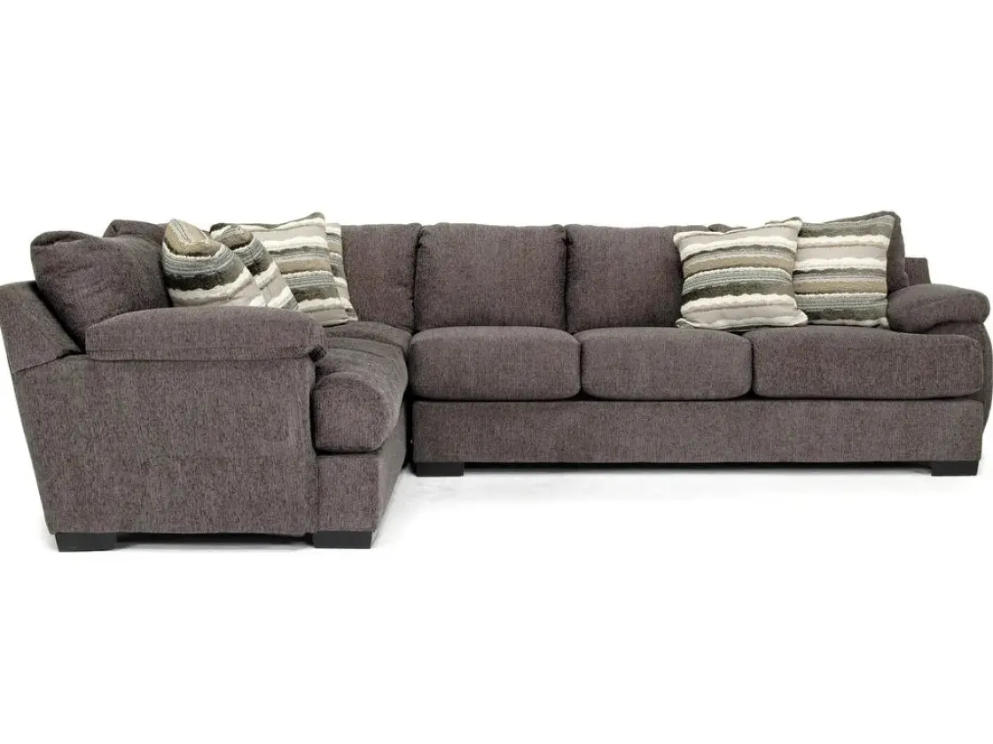 Mor Furniture Bermuda Tux Sofa Sectional In , Left Facing
