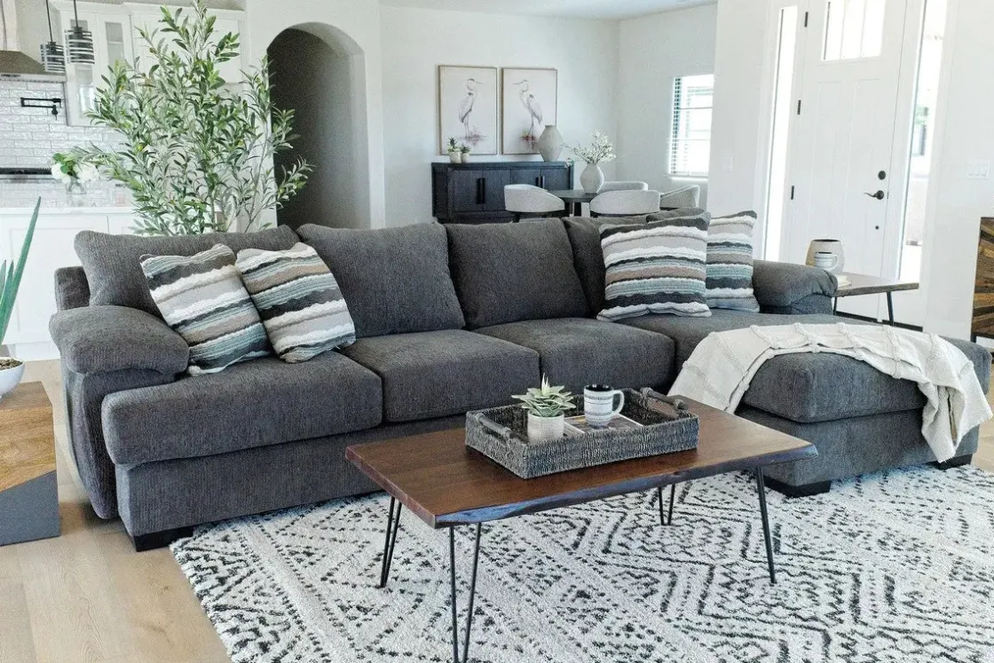 Mor Furniture Bermuda Xl Sofa Chaise In , Left Facing, Down