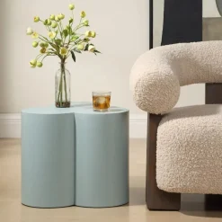 Mor Furniture Beven Outdoor Accent Table In Green