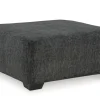 Mor Furniture Biddeford Oversized Ottoman In Shadow