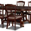 Mor Furniture Bixby Oval Dining Table & 4 Chairs In Espresso