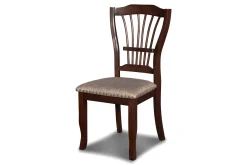Mor Furniture Bixby Oval Dining Table & 4 Chairs In Espresso
