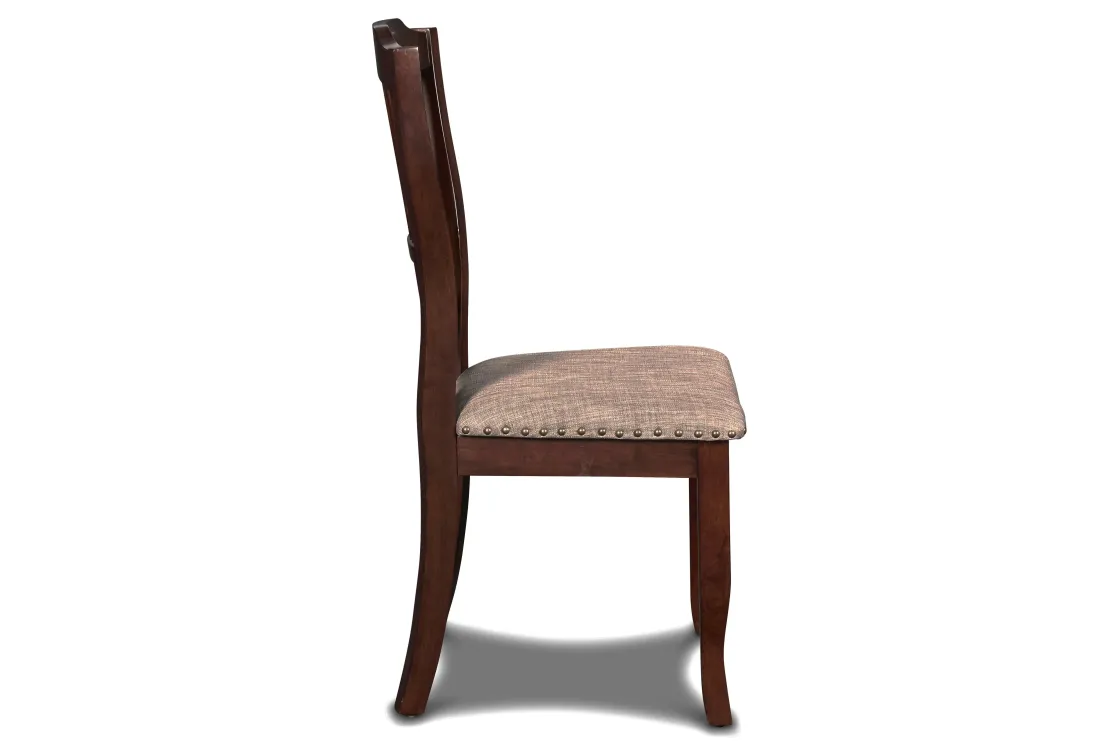 Mor Furniture Bixby Side Chair In Espresso, Set Of 2