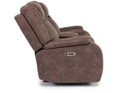 Mor Furniture Blake 2 Power Console Loveseat In