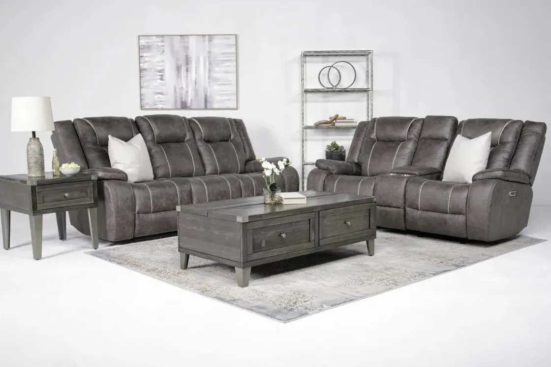 Mor Furniture Blake 2 Power Sofa In