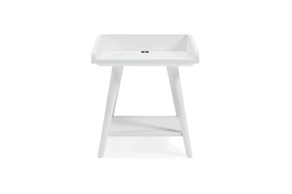 Mor Furniture Blariden Accent Table In White