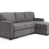 Mor Furniture Bloom Reversible Sofa Chaise In Gray