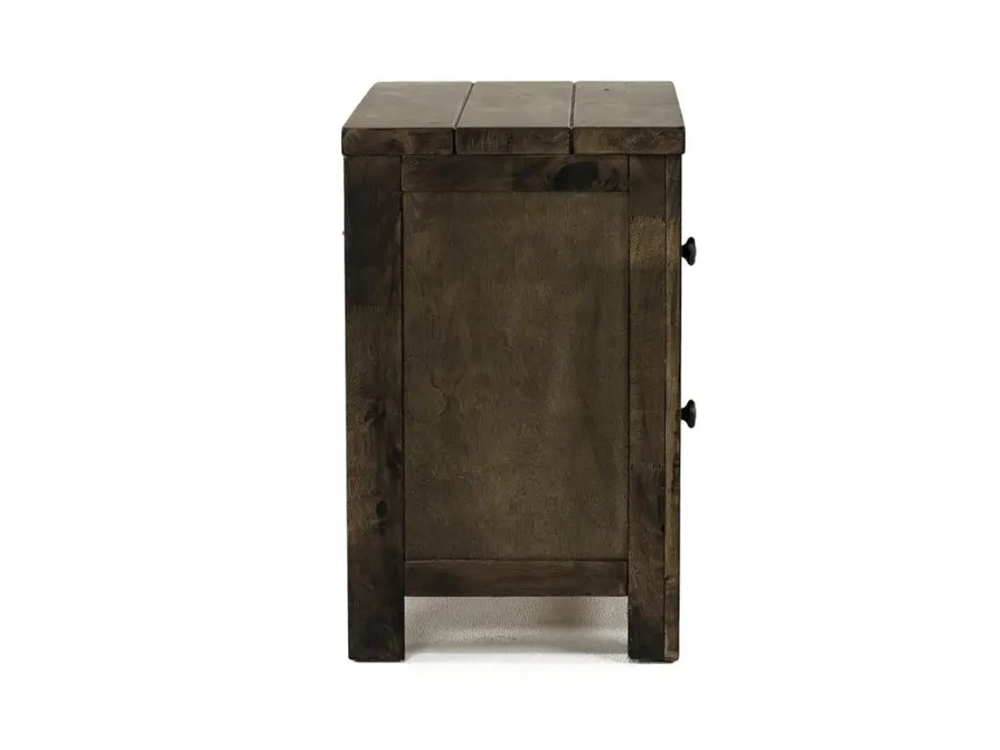 Mor Furniture Blue Ridge Nightstand In Rustic Gray