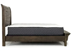 Mor Furniture Blue Ridge Panel Bed In Rustic Gray, Queen