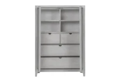 Mor Furniture Boho Chic Armoire In Washed White