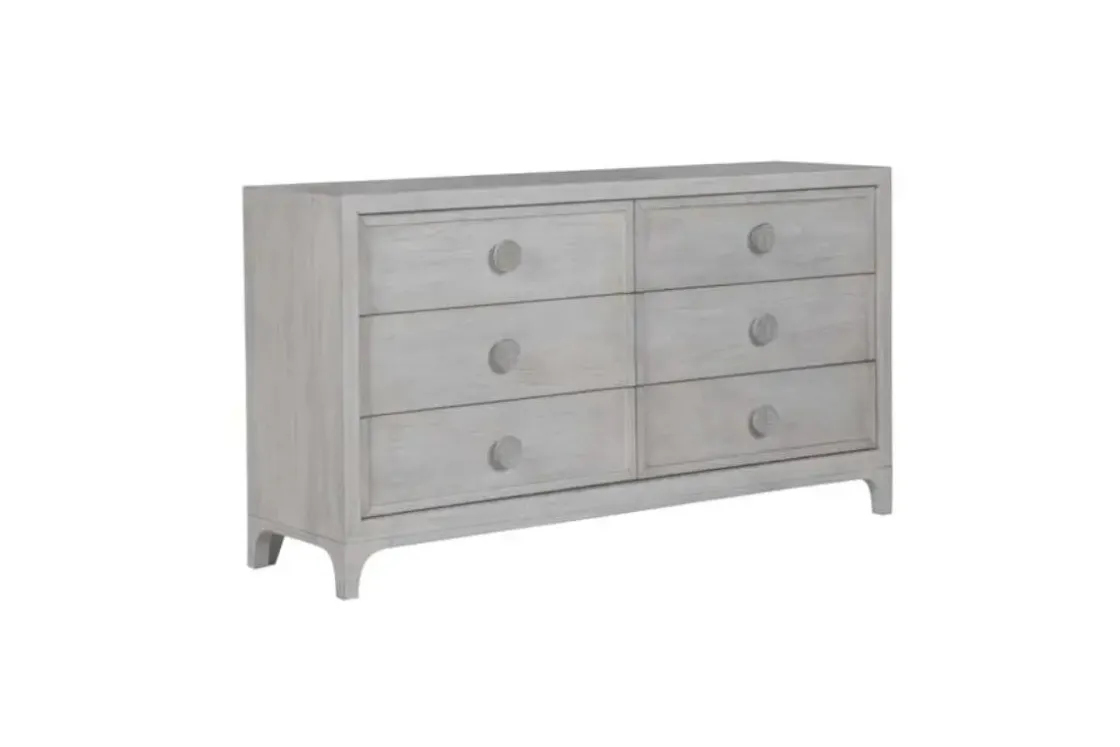 Mor Furniture Boho Chic Dresser In Washed White