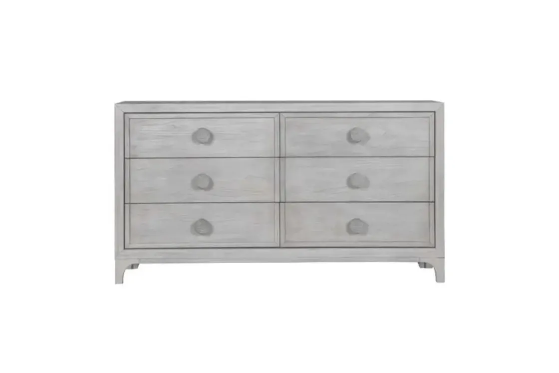 Mor Furniture Boho Chic Dresser In Washed White