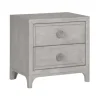 Mor Furniture Boho Chic Nightstand In Washed White