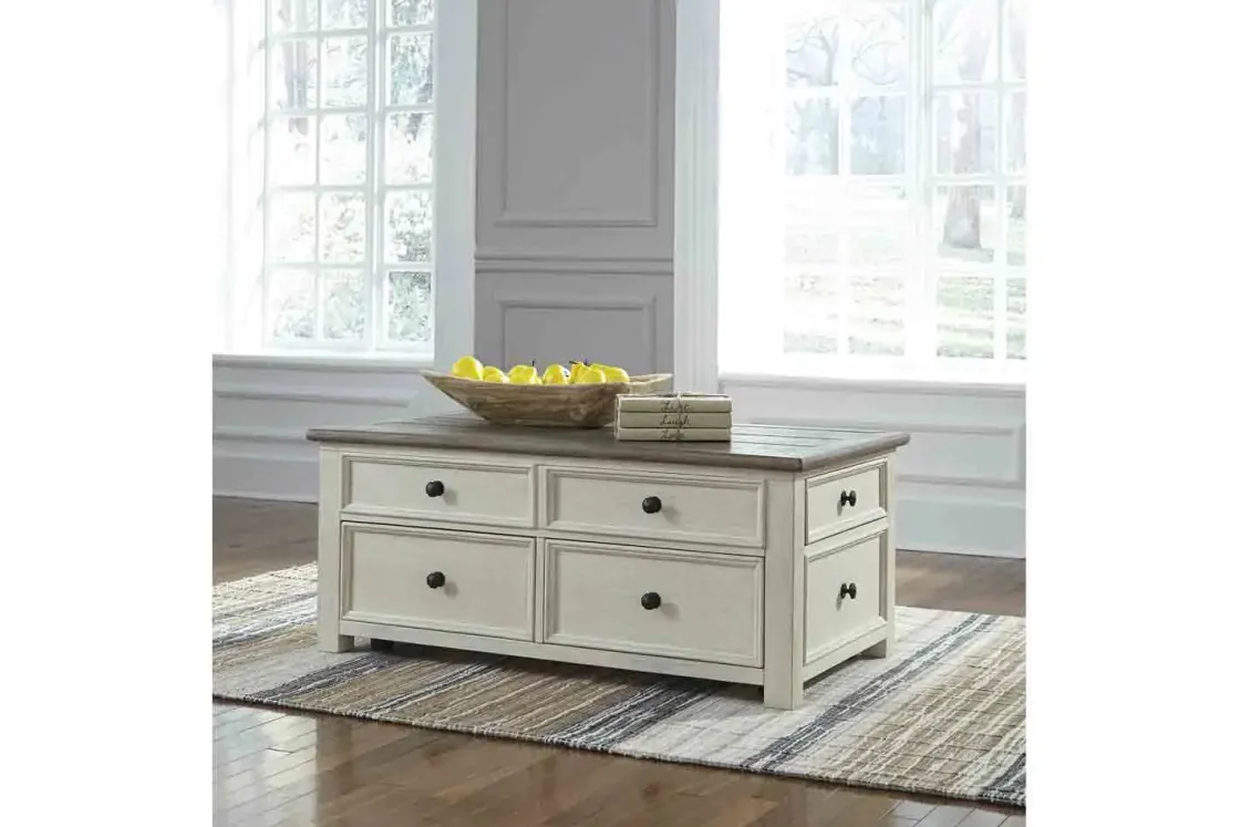 Mor Furniture Bolanburg Lift Top Coffee Table In Tan