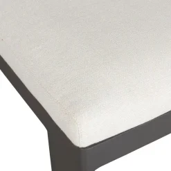 Mor Furniture Bolster Outdoor Barstool In White