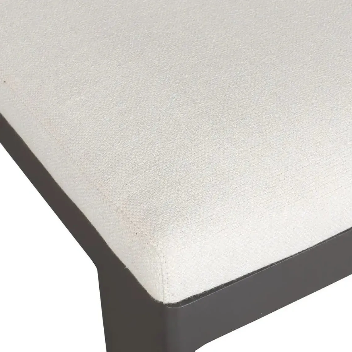Mor Furniture Bolster Outdoor Barstool In White