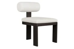 Mor Furniture Bolster Outdoor Side Chair In White