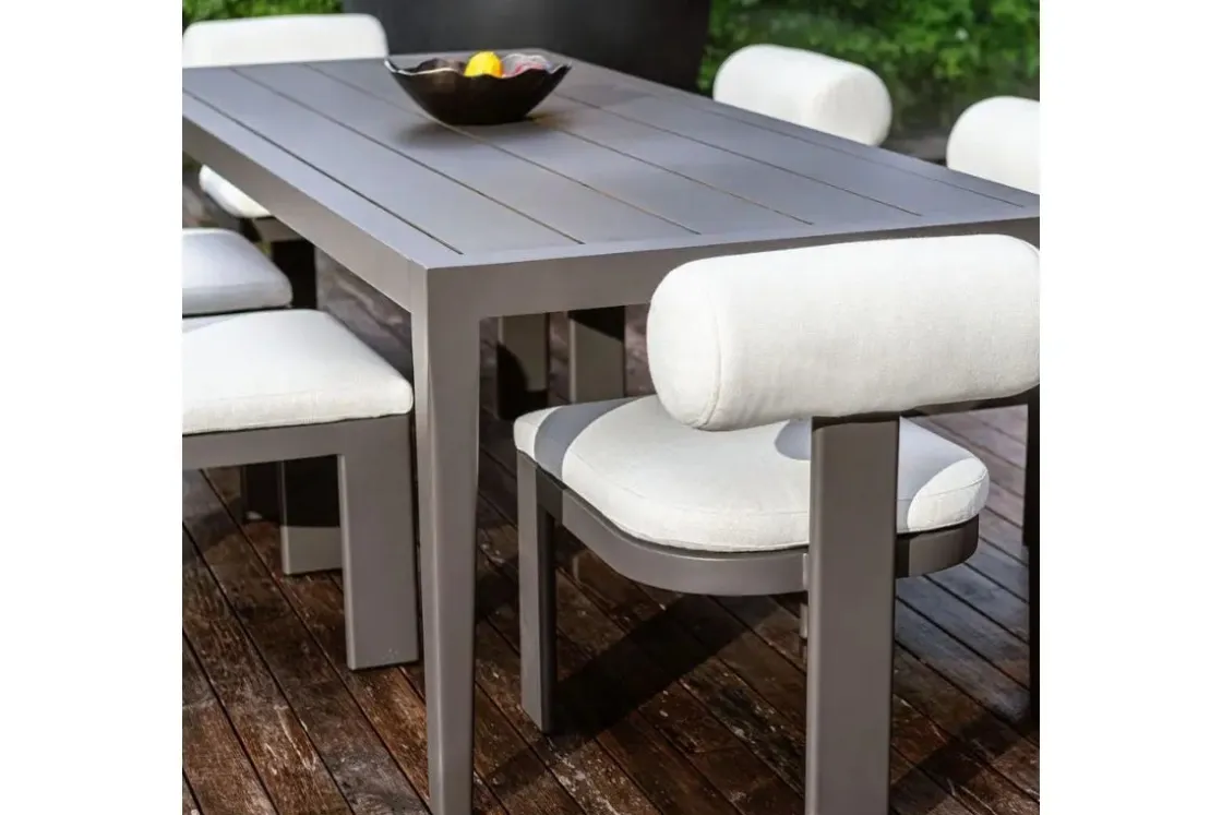 Mor Furniture Bolster Outdoor Side Chair In White