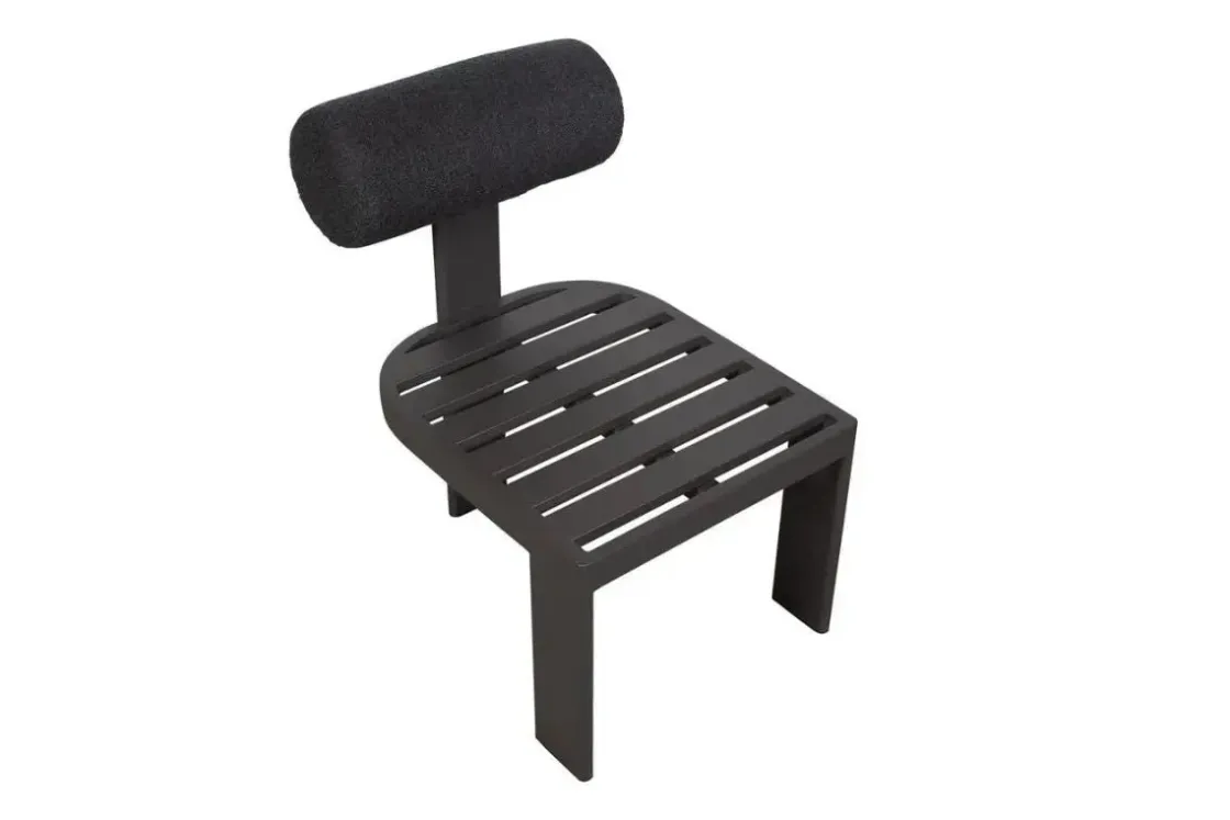 Mor Furniture Bolster Outdoor Side Chair In White