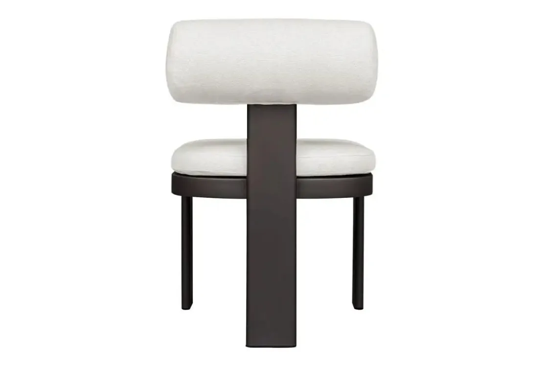 Mor Furniture Bolster Outdoor Side Chair In White