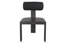 Mor Furniture Bolster Outdoor Side Chair In White