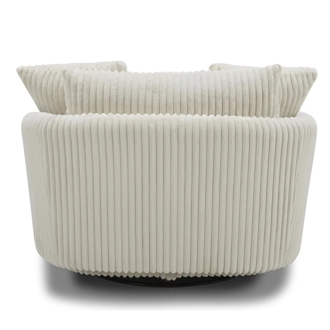 Mor Furniture Boomer Swivel Chair In Dove