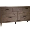 Mor Furniture Boracay Dresser In Wild Oats Brown